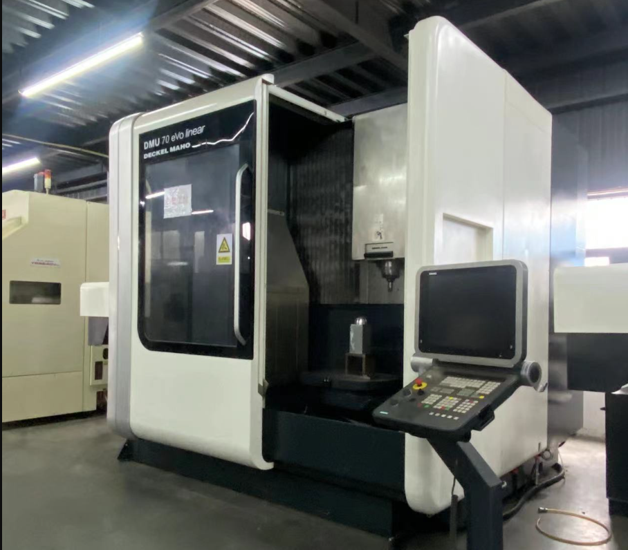 德国德马吉DMU 70 eVo linear五轴加工中心江苏昆山二手机床五轴加工中心 德国德马吉DMU 70 eVo linear五轴加工中心江苏昆山二手机床五轴加工中心