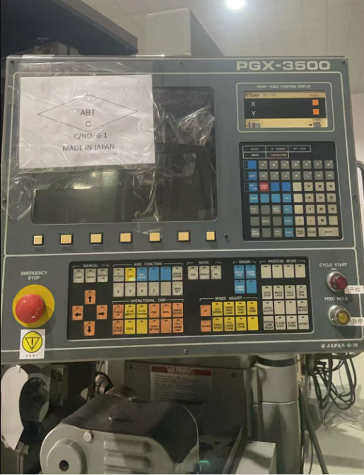 日本WAIDA PGX-3500 数控光学曲线磨床江苏昆山二手进口机床 日本WAIDA PGX-3500 数控光学曲线磨床江苏昆山二手进口机床